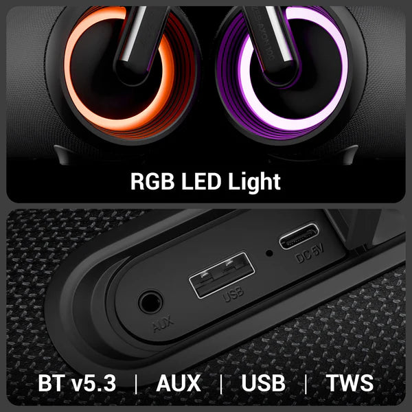 Zeb Axon 100 Portable Party Bluetooth Speaker