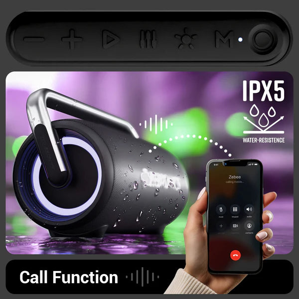 Zeb Axon 100 Portable Party Bluetooth Speaker