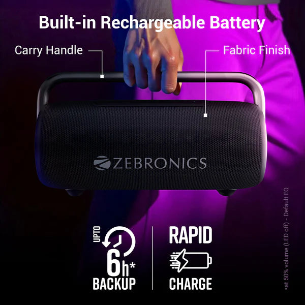 Zeb Axon 100 Portable Party Bluetooth Speaker