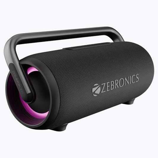 Zebronics Axon 200, BTv5.3, Upto 10 Hours Playback, USB | AUX, Fabric Finish, RGB 180 W Bluetooth Home Audio Speaker